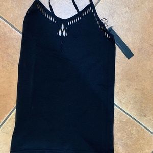Carbon 38 SEAMLESS CROSS BACK TANK-M/L